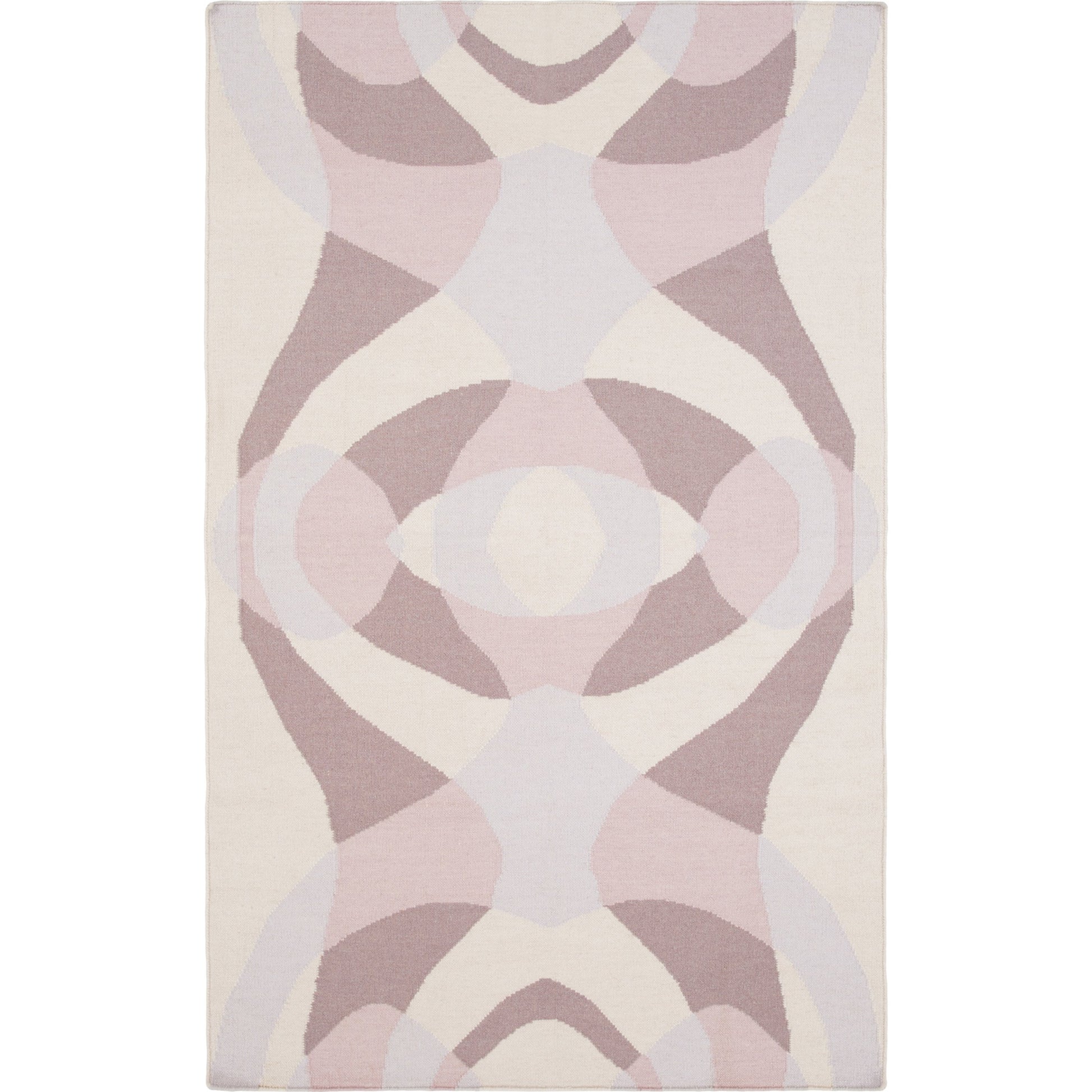 Taurus One Rug - 16366 by Surya in blush, lavender, pale pink, mauve. Made from 100% wool in a unique style.