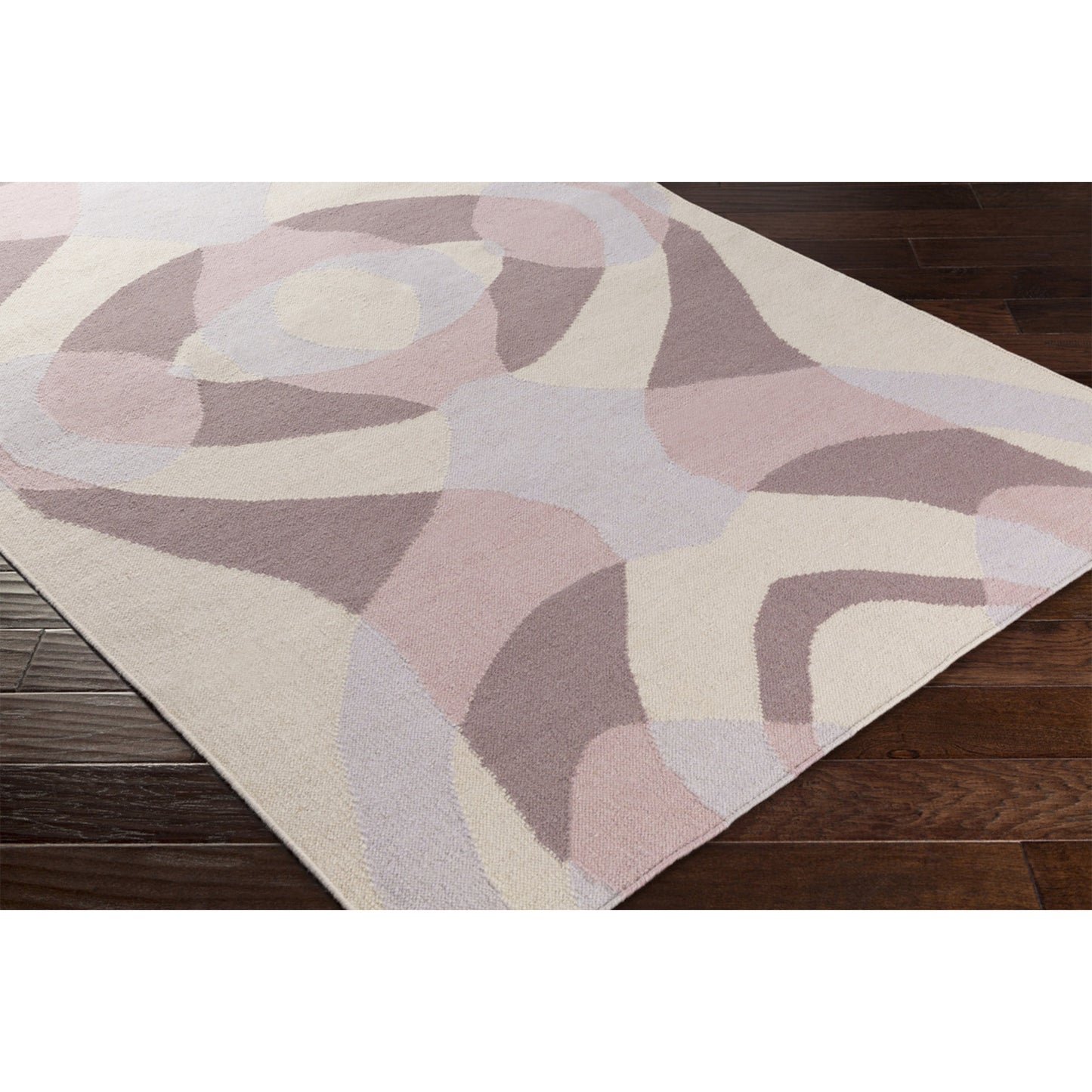 002 81165-31509,81165-31511 | Primary Silo | Taurus One Rug - 16366 by Surya in blush, lavender, pale pink, mauve. Made from 100% wool in a unique style.