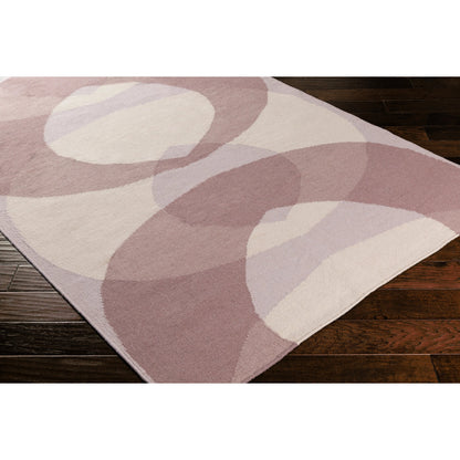Taurus One Rug - 16367 by Surya in blush, lilac, lavender, mauve. Made from 100% wool in a unique style.