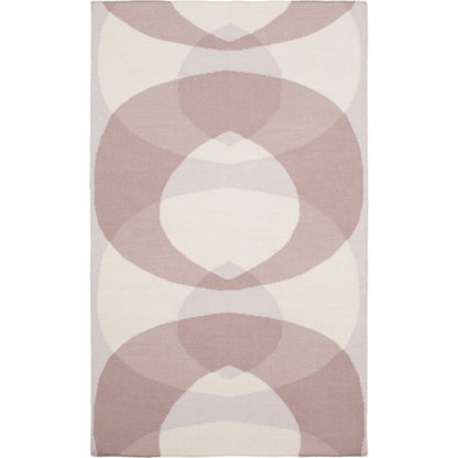 Taurus One Rug - 16367 by Surya in blush, lilac, lavender, mauve. Made from 100% wool in a unique style.