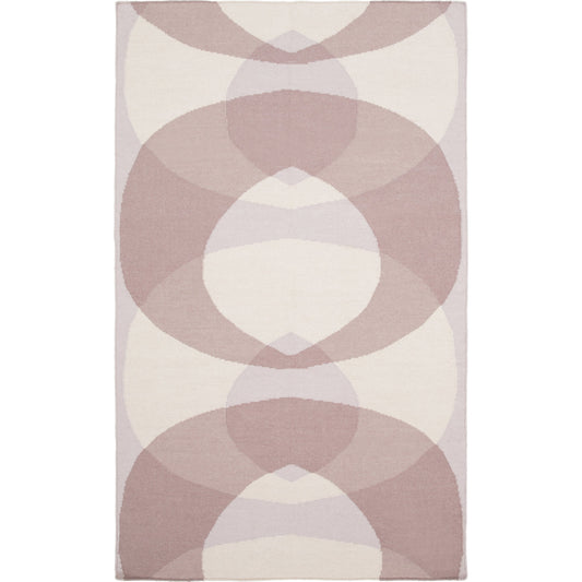 Taurus One Rug - 16367 by Surya in blush, lilac, lavender, mauve. Made from 100% wool in a unique style.