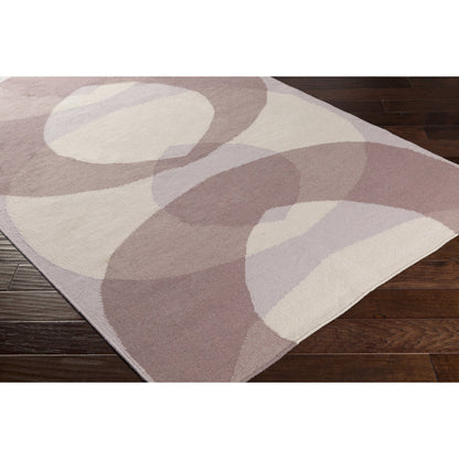 Taurus One Rug - 16367 by Surya in blush, lilac, lavender, mauve. Made from 100% wool in a unique style.