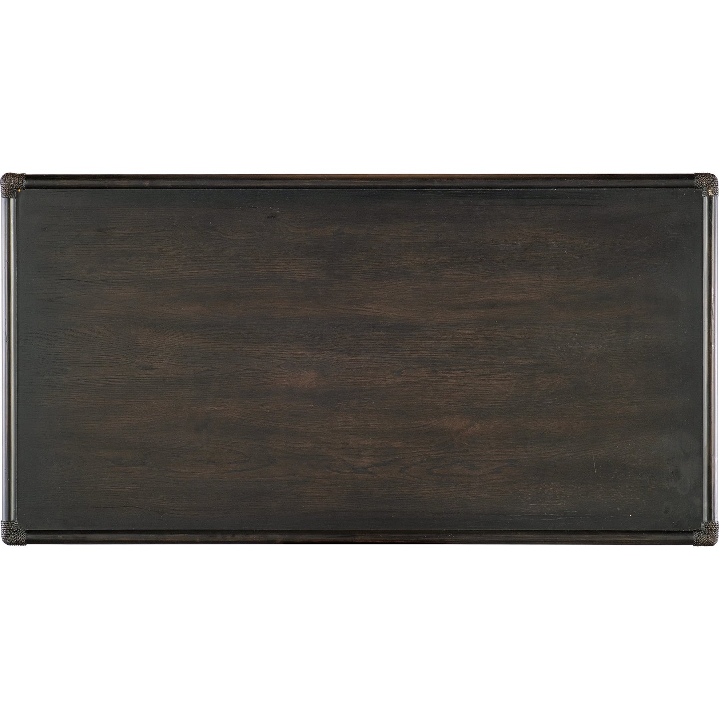 011 SI-2133703 | Additional Silo | Retreat Pole Rattan Writing Desk by Hooker Furniture. Made from oak, maple veneers, rope in a cottage & farmhouse style.