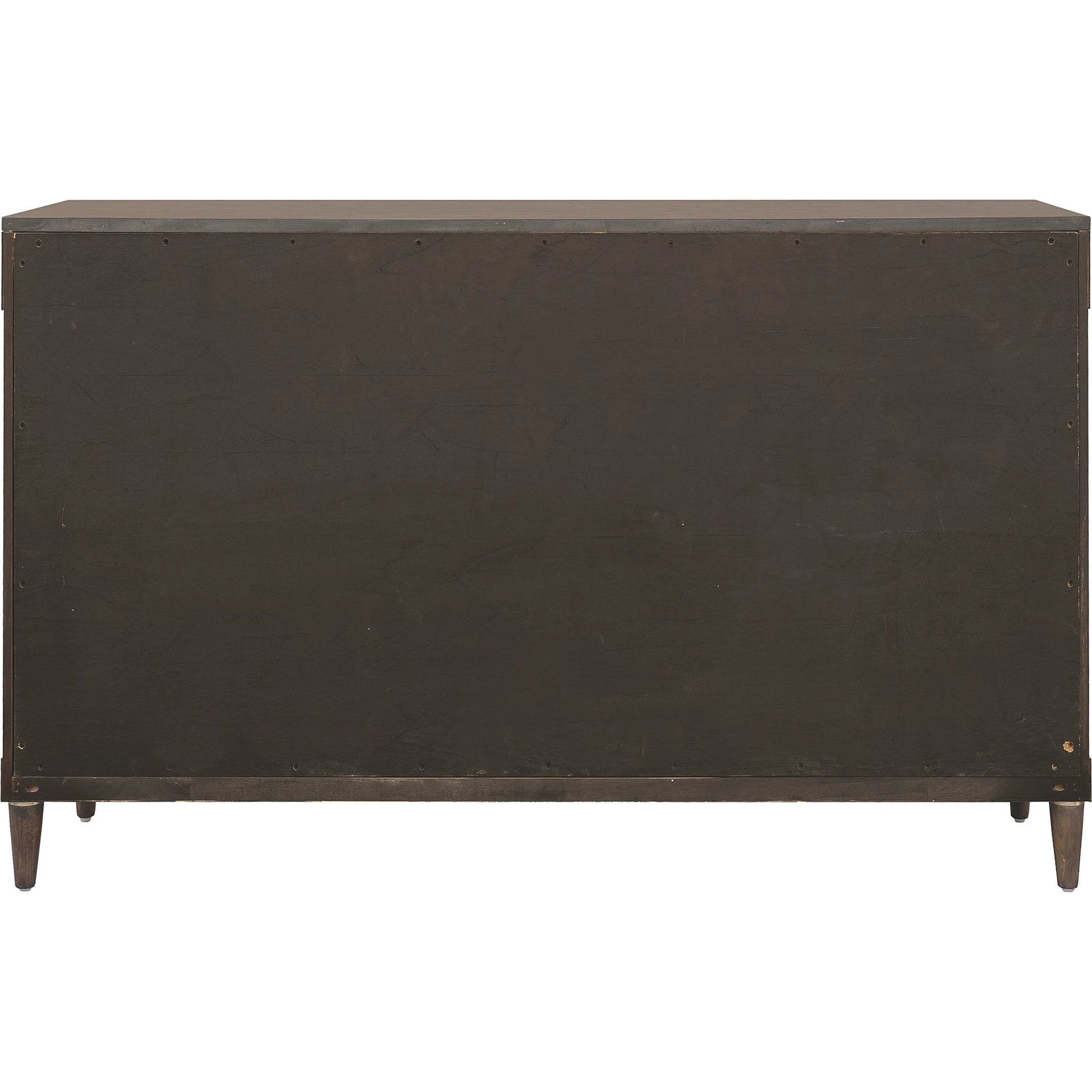Asher Park 2 Door Server with Storage Drawer by Pulaski Furniture in piano brown. Made from eucalyptus veneers in a unique style.