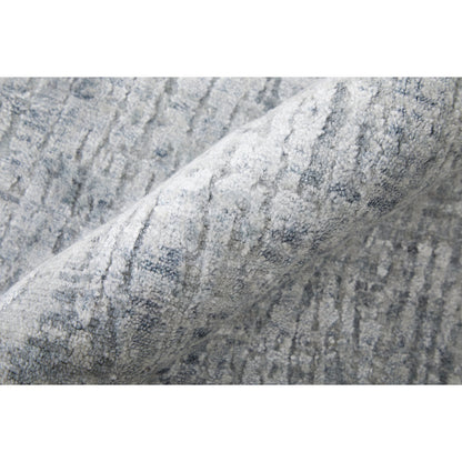 Eastfield Rug - 69A8F by Feizy in blue, silver. Made from wool, viscose in a unique style.
