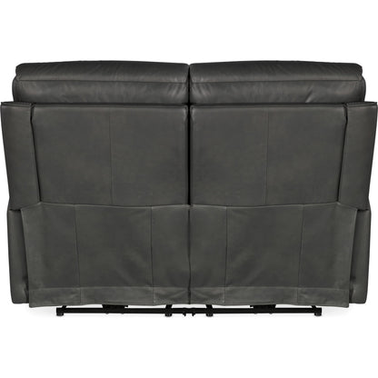 Lyra Zero Gravity Power Loveseat by Hooker Furniture. Made from leather in a traditional style.