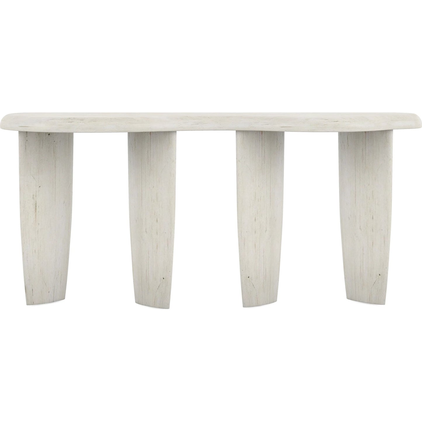 002 SI-2356173 | Additional Silo | Ashlar Console Table by A.R.T. Furniture in bisque. Made from parawood solids, birch veneers, resin in a transitional style.