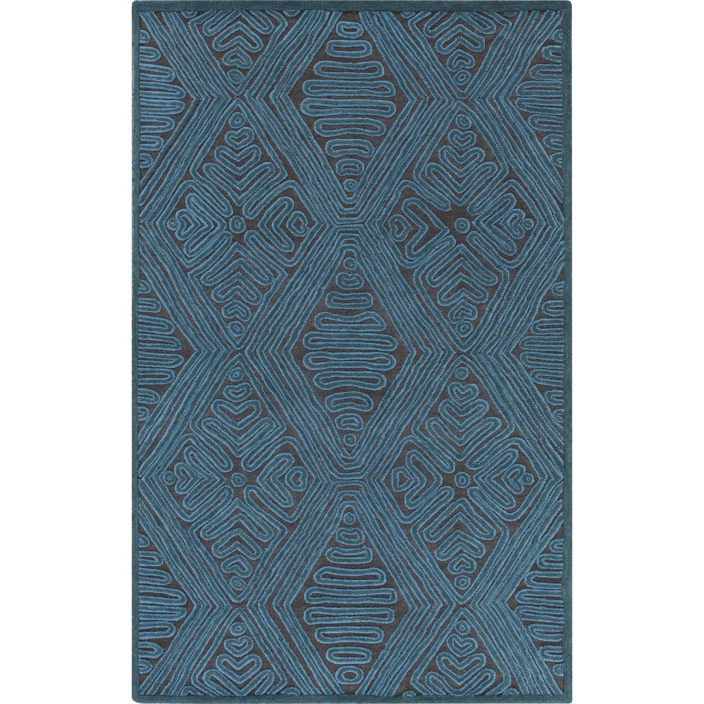 002 62152-25219,62152-25221 | Primary Silo | Tulemola Rug - 12939 by Surya. Made from 100% wool in a unique style.