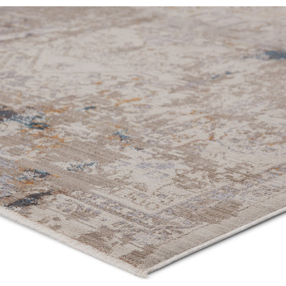 Hammon Rug by Vibe by Jaipur Living in gray, gold. Made from 100% polyester in a unique style.