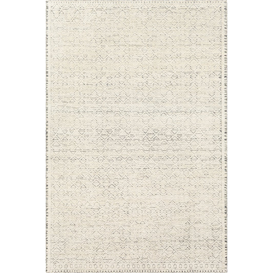 Tunus Rug - 24370 by Surya in ivory, dark brown. Made from 100% new zealand wool in a unique style.
