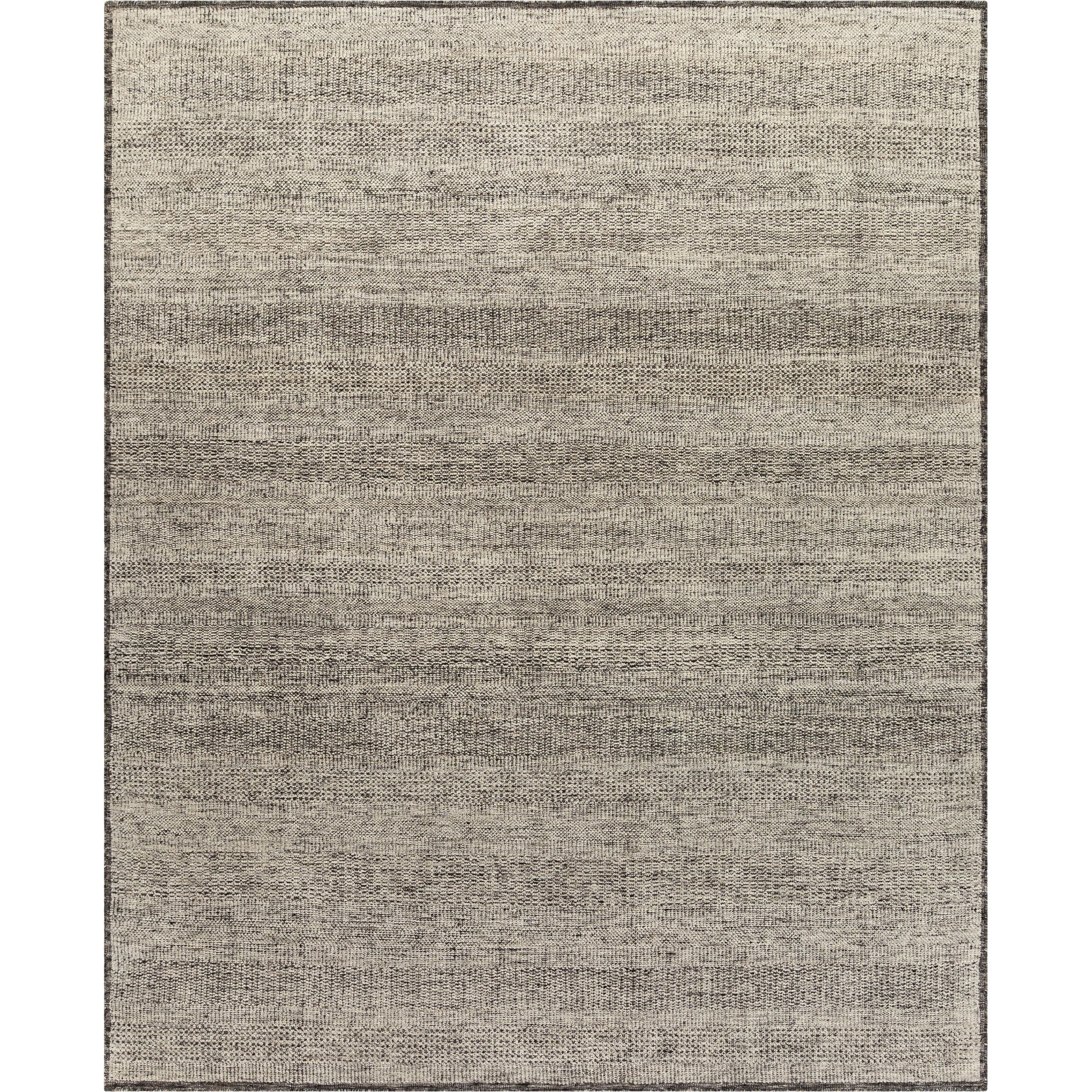 Tunus TUN-2305 Rug by Surya in gray, off-white, black, light sage. Made from 80% new zealand wool, 20% viscose in a unique style.