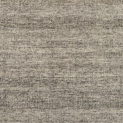 Tunus TUN-2305 Rug by Surya in gray, off-white, black, light sage. Made from 80% new zealand wool, 20% viscose in a unique style.