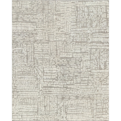 Tunus TUN-2310 Rug by Surya in taupe, ivory, charcoal. Made from main: 100% wool in a unique style.