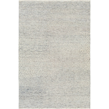 Tunus TUN-2312 Rug by Surya in light gray, ivory. Made from main: 100% wool in a unique style.