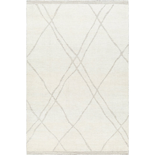 Tunus Rug - 31479 by Surya in cream, light beige, beige. Made from main: 100% wool in a unique style.
