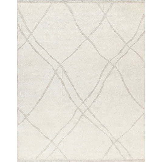Tunus Rug - 31479 by Surya in cream, light beige, beige. Made from main: 100% wool in a unique style.