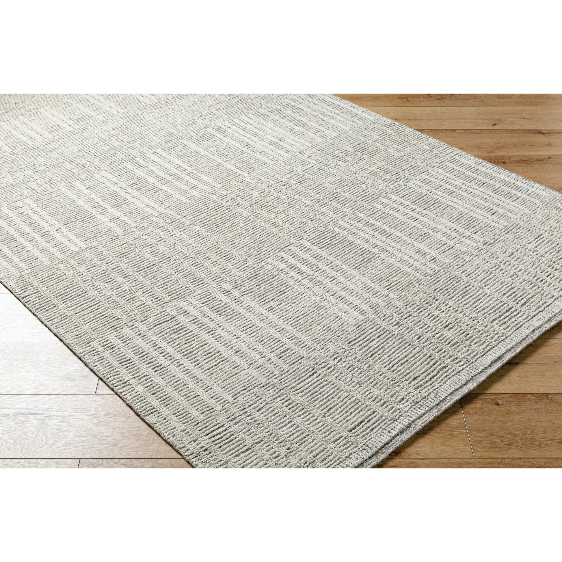 Tunus Rug - 485141 by Surya in silver, sage. Made from wool in a unique style.