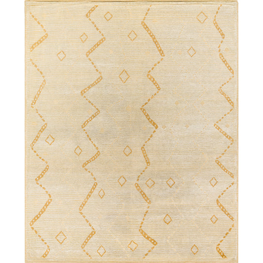 Tunus Rug - 485150 by Surya in natural, pearl. Made from face: 100% wool, warp: 100% cotton in a unique style.