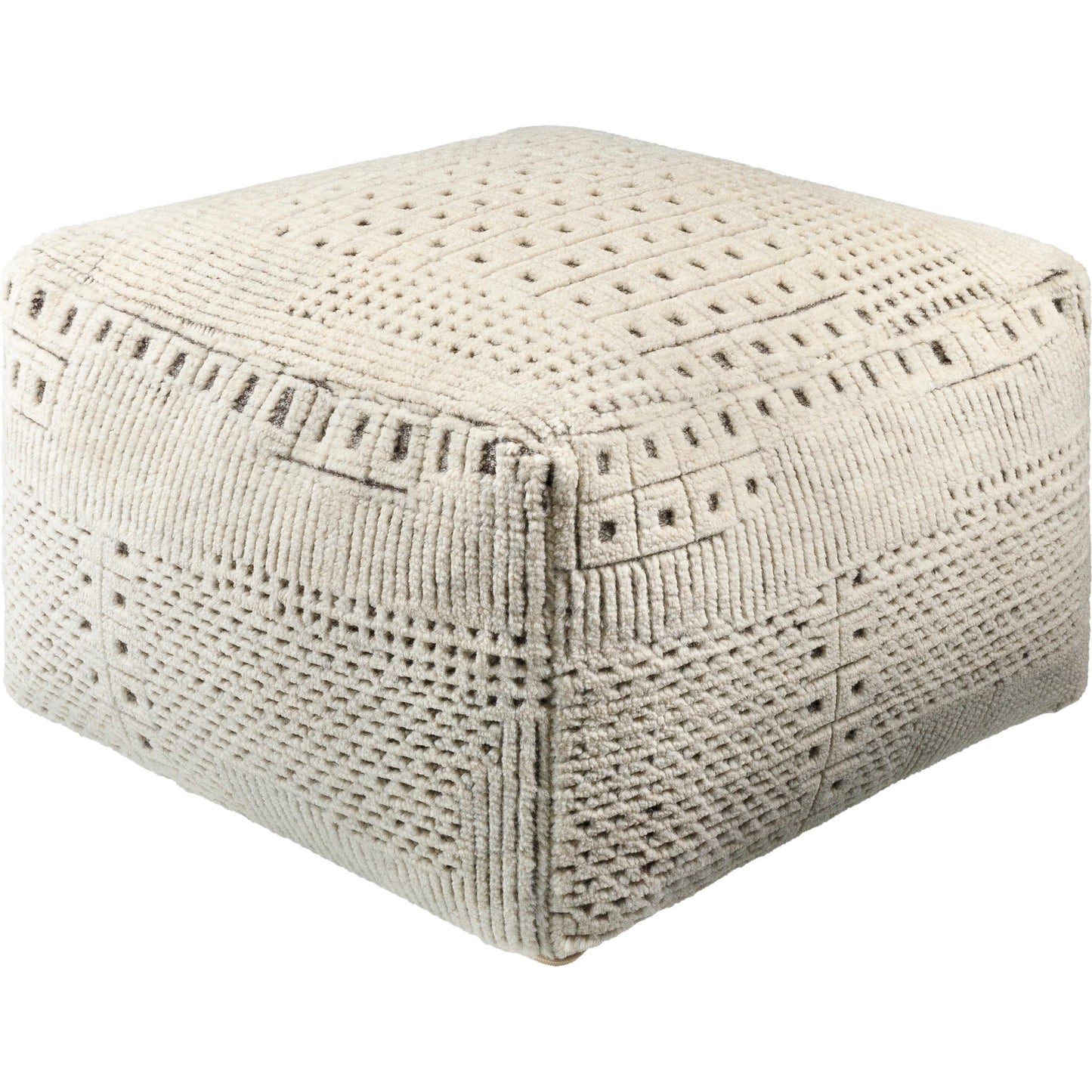 003 SI-2050625 | Primary Silo | Tunisia - 484060 by Surya. Made from top: 80% wool, 20% cotton, bottom: 100% cotton, fill: 100% polybeads in a modern style.