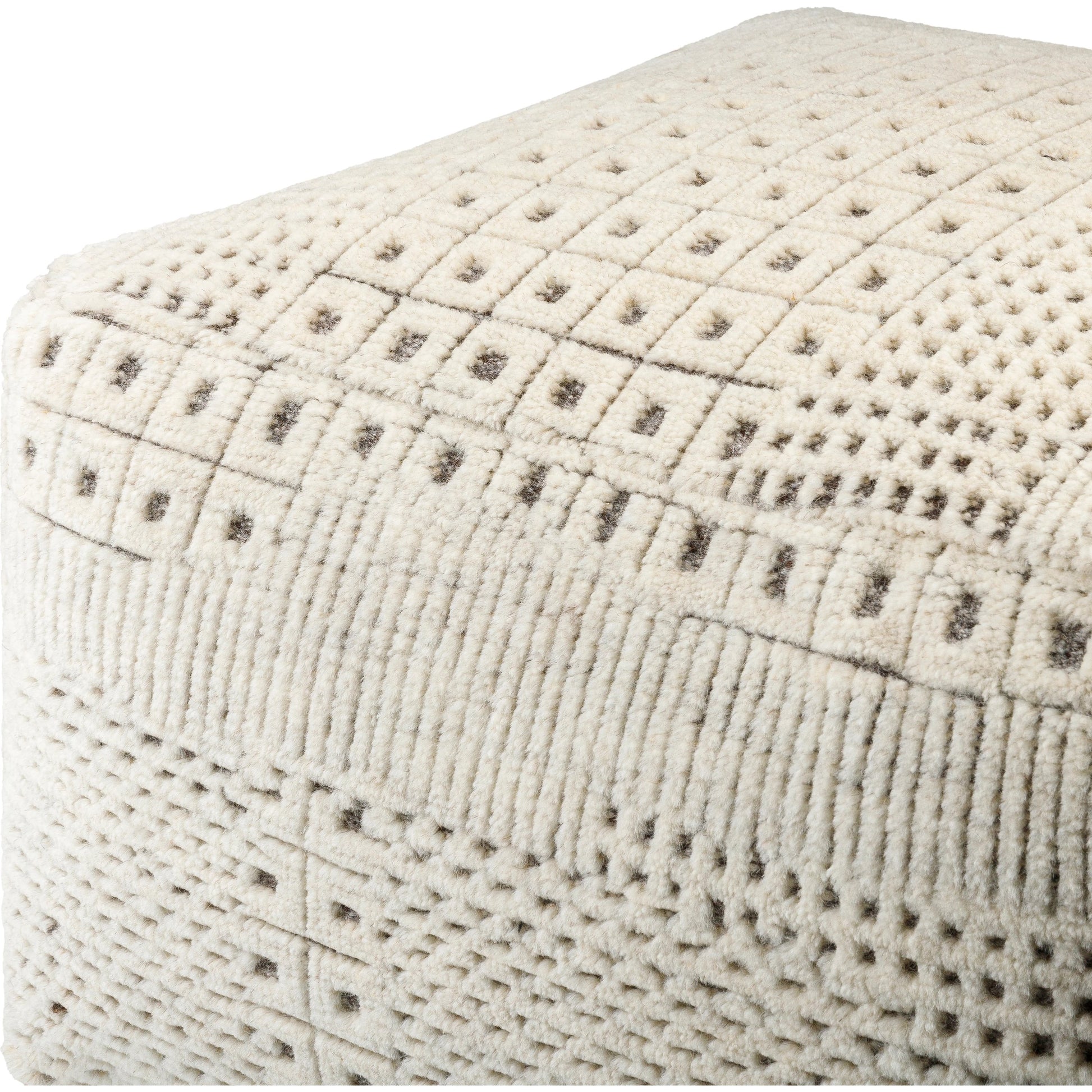 Tunisia - 484060 by Surya. Made from top: 80% wool, 20% cotton, bottom: 100% cotton, fill: 100% polybeads in a modern style.