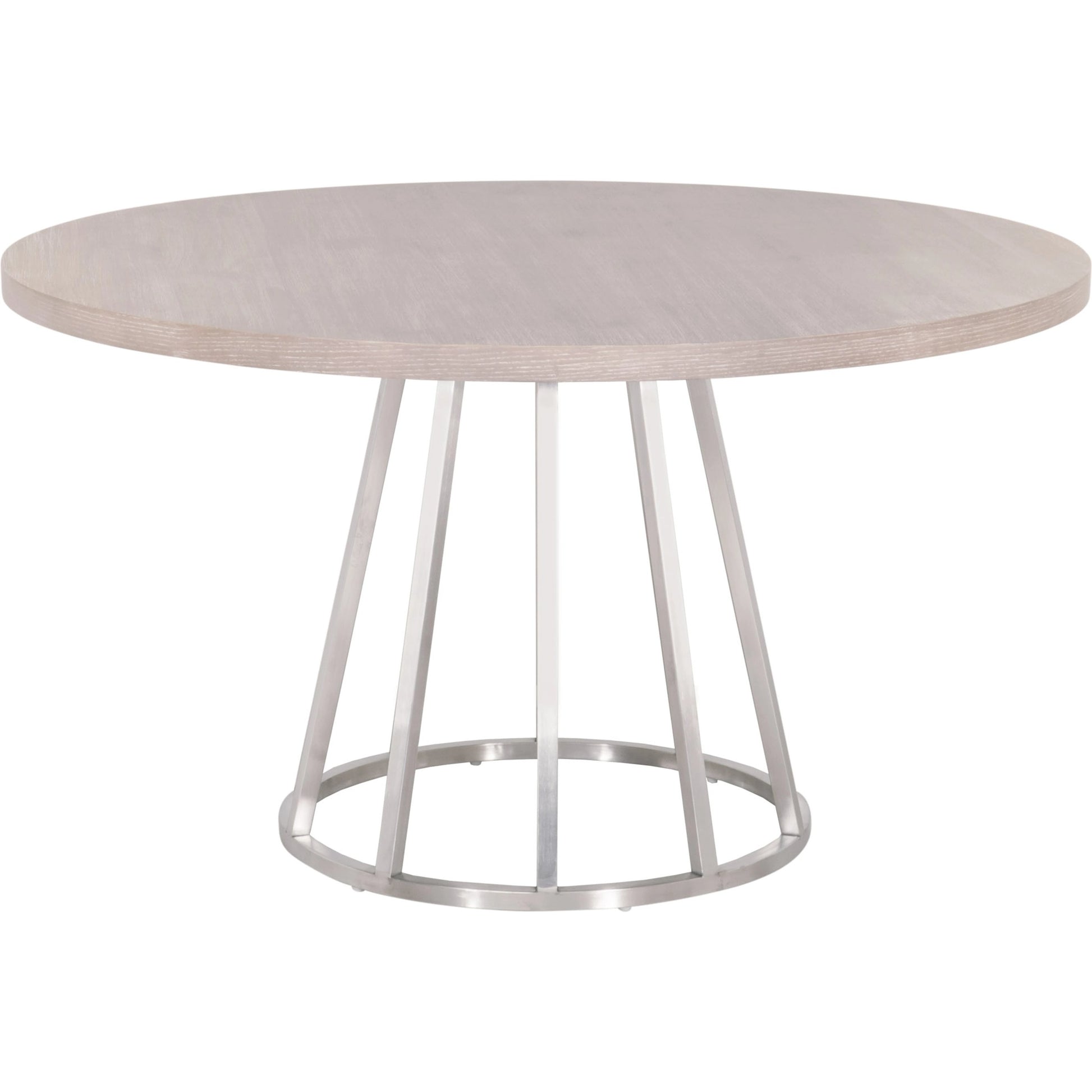 Turino Dining Table Wood Top by Essentials For Living in natural gray acacia. Made from solid acacia wood, acacia veneer, mdf in a modern style.