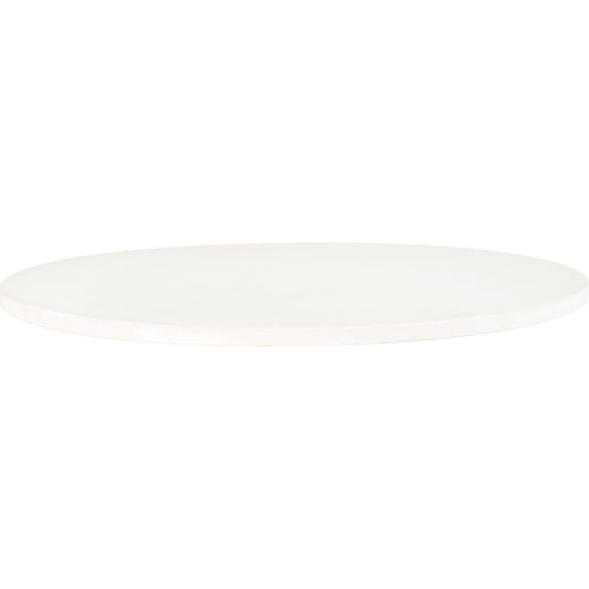 Turino Dining Table Concrete Top by Essentials For Living in white concrete. Made from concrete resin, aluminum in a modern style.
