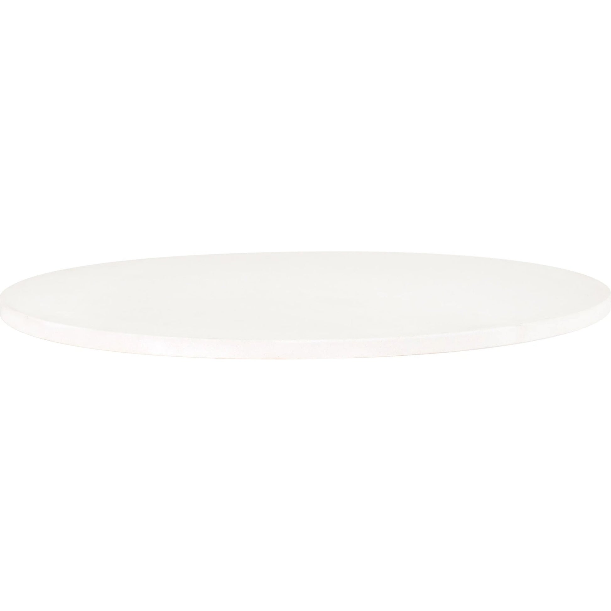 Turino Dining Table Concrete Top by Essentials For Living in white concrete. Made from concrete resin, aluminum in a modern style.