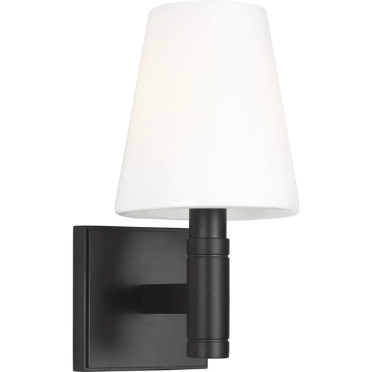 Beckham Classic Square Sconce by Visual Comfort & Co.. Made from steel in a modern style.