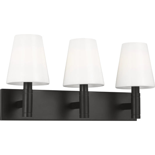 Beckham Classic 3-Light Vanity by Visual Comfort & Co.. Made from steel in a traditional style.