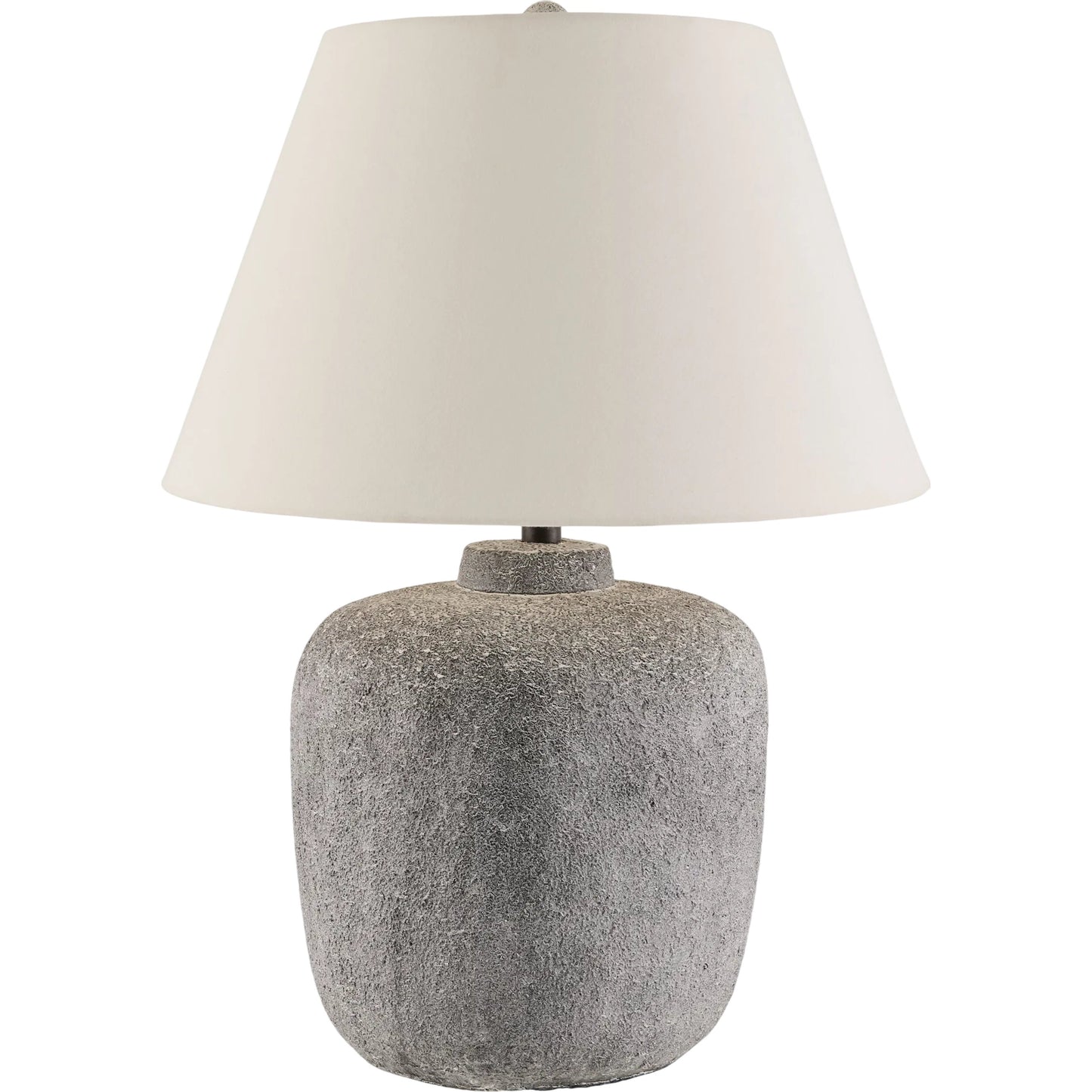 001 SI-2258745 | Primary Silo | Tovik Accent Table Lamp by Surya in white, black, translucent. Made from paper, cotton, iron in a transitional style.