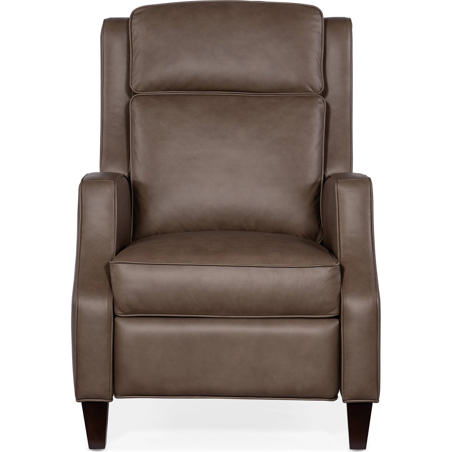 005 SI-1959625 | Additional Silo | Tricia Manual Push Back Recliner by Hooker Furniture in aspen lenado. Made from leather, aspen lenado (finished top grain) in a traditional style.
