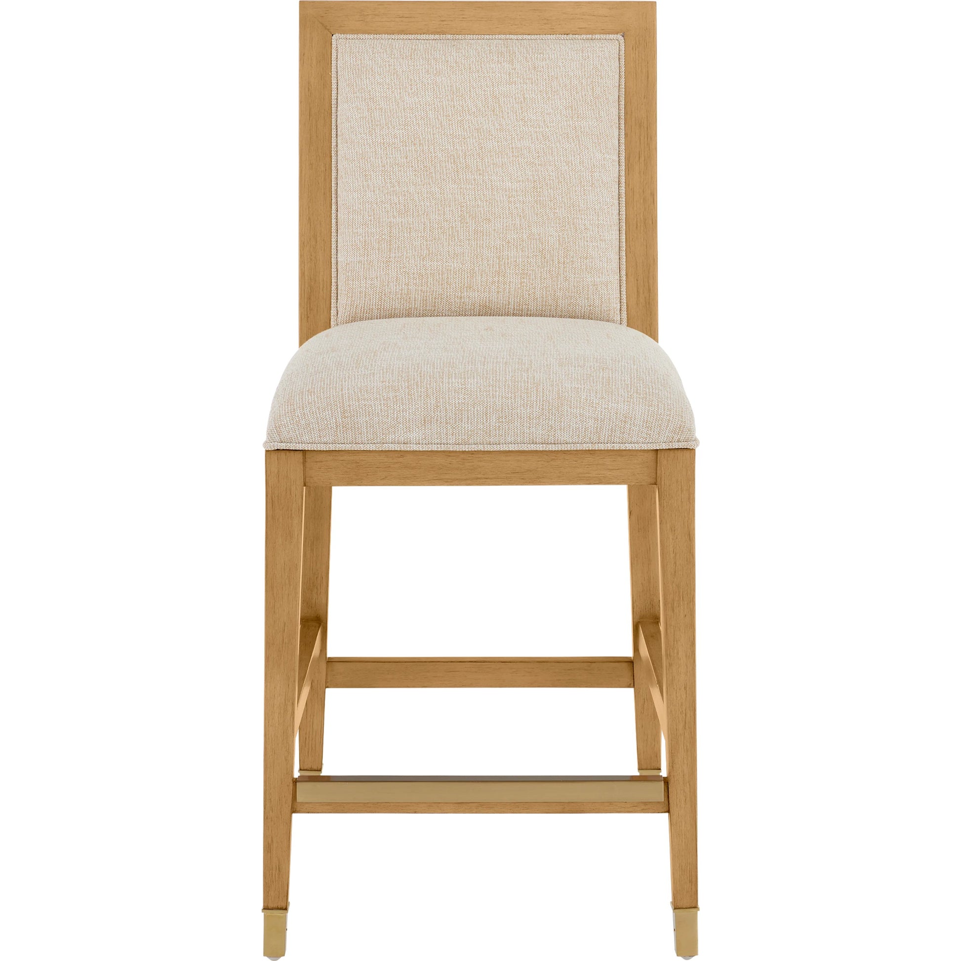 Santos Side Chair by Currey and Company. Made from mahogany, rattan, brass in a modern style.