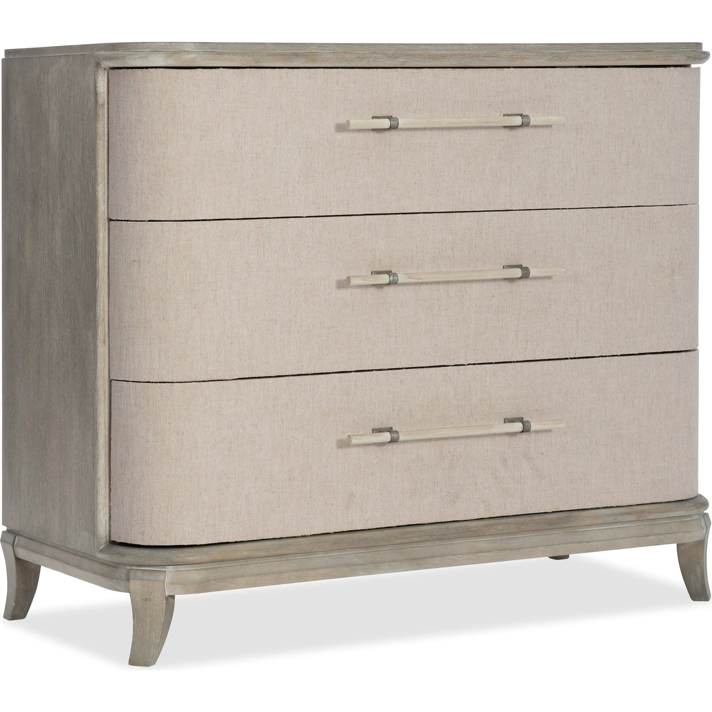 001 SI-1748201 | Primary Silo | Affinity Bachelors Chest by Hooker Furniture in greige. Made from fabric in a coastal style.