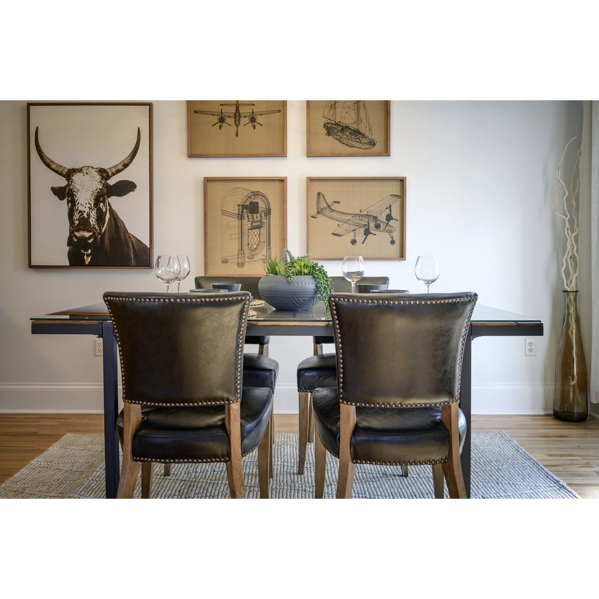 Luther Dining Chair by LH Imports. Made from unique in a modern style.