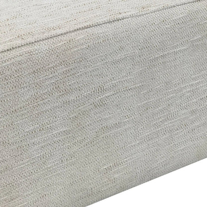 Francesca Bench by LH Imports in oatmeal sand, brown and brown. Made from walnut wood, 100% polyester fabric, pu foam in a transitional style.