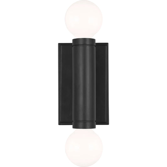 Beckham Modern Double Sconce by Visual Comfort & Co.. Made from steel in a unique style.
