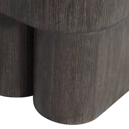 Nonza Side Table by Bernhardt in bracken. Made from wood in a transitional style.