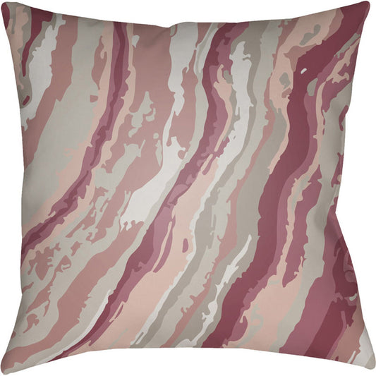 Textures Indoor/Outdoor Pillow by Livabliss. Made from front: 100% polyester, back: 100% polyester in a coastal style.
