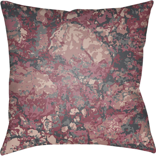 Textures Indoor/Outdoor Pillow by Livabliss. Made from front: 100% polyester, back: 100% polyester in a coastal style.