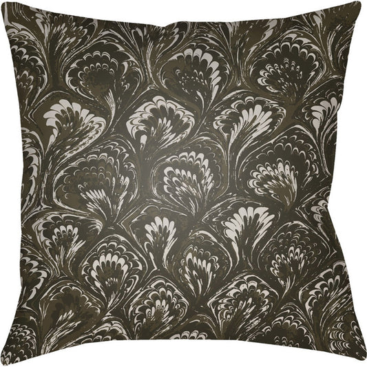 Textures Indoor/Outdoor Pillow by Livabliss. Made from front: 100% polyester, back: 100% polyester in a coastal style.