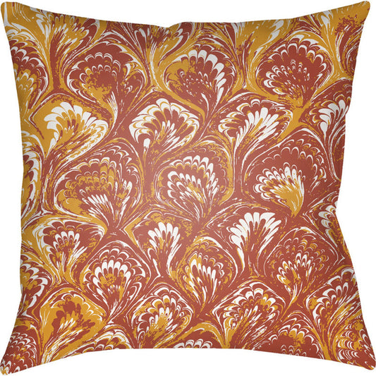 Textures Indoor/Outdoor Pillow by Livabliss. Made from front: 100% polyester, back: 100% polyester in a coastal style.
