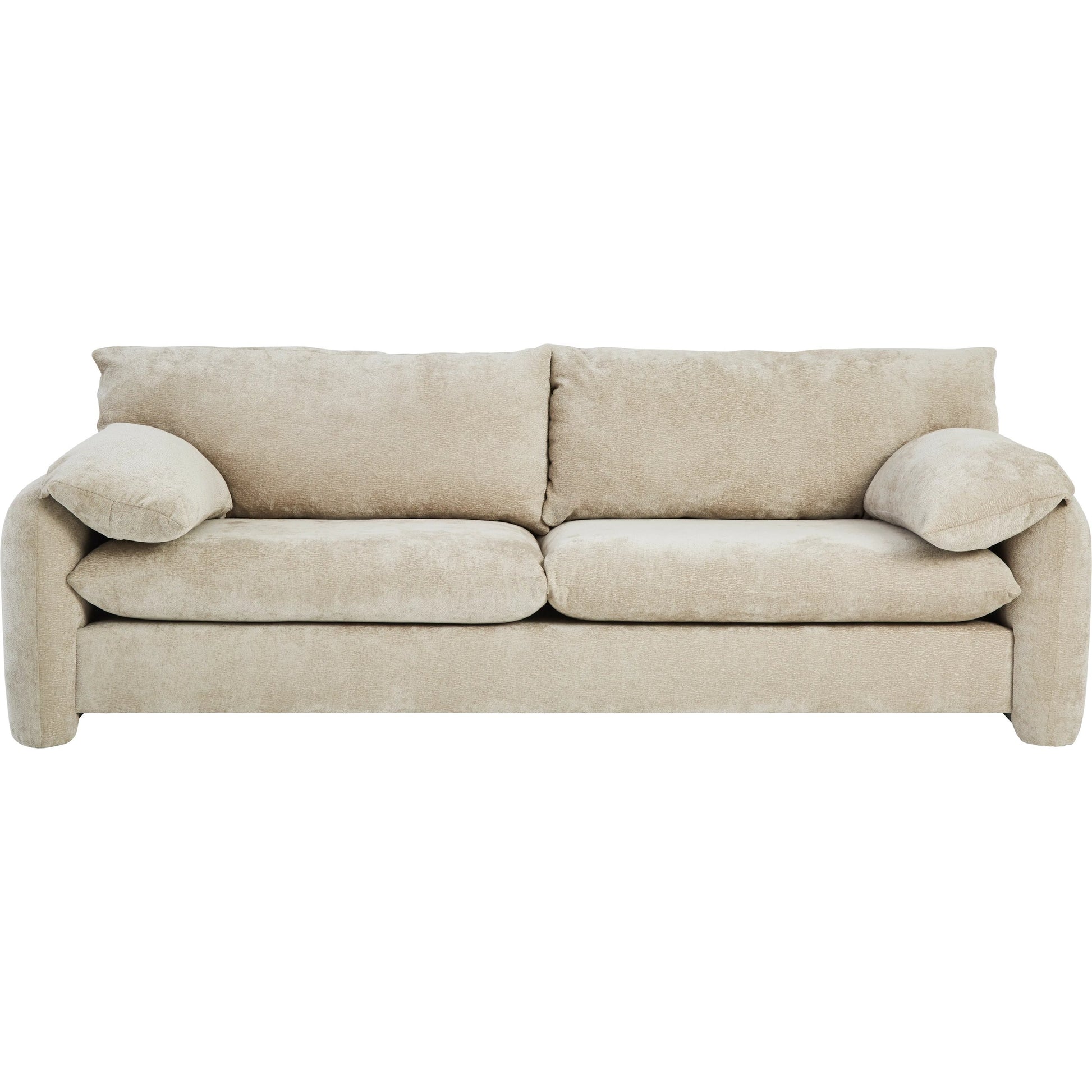 Whistler Sofa by A.R.T. Furniture in sand. Made from wood, foam, fabric in a transitional style.