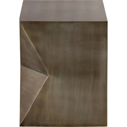 Aleksy Side Table by Pasargad Home. Made from iron in a eclectic & global style.