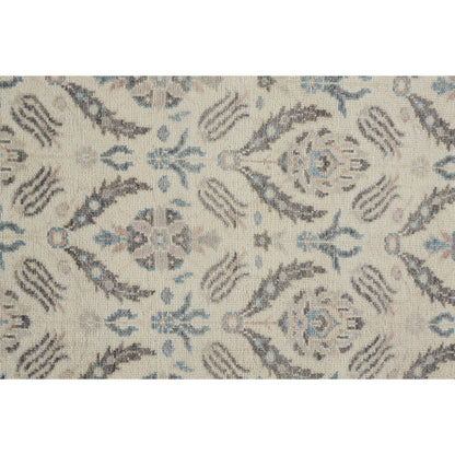 Beall Traditional Oriental Rug - 6711F by Feizy in ivory, gray, blue. Made from wool in a unique style.