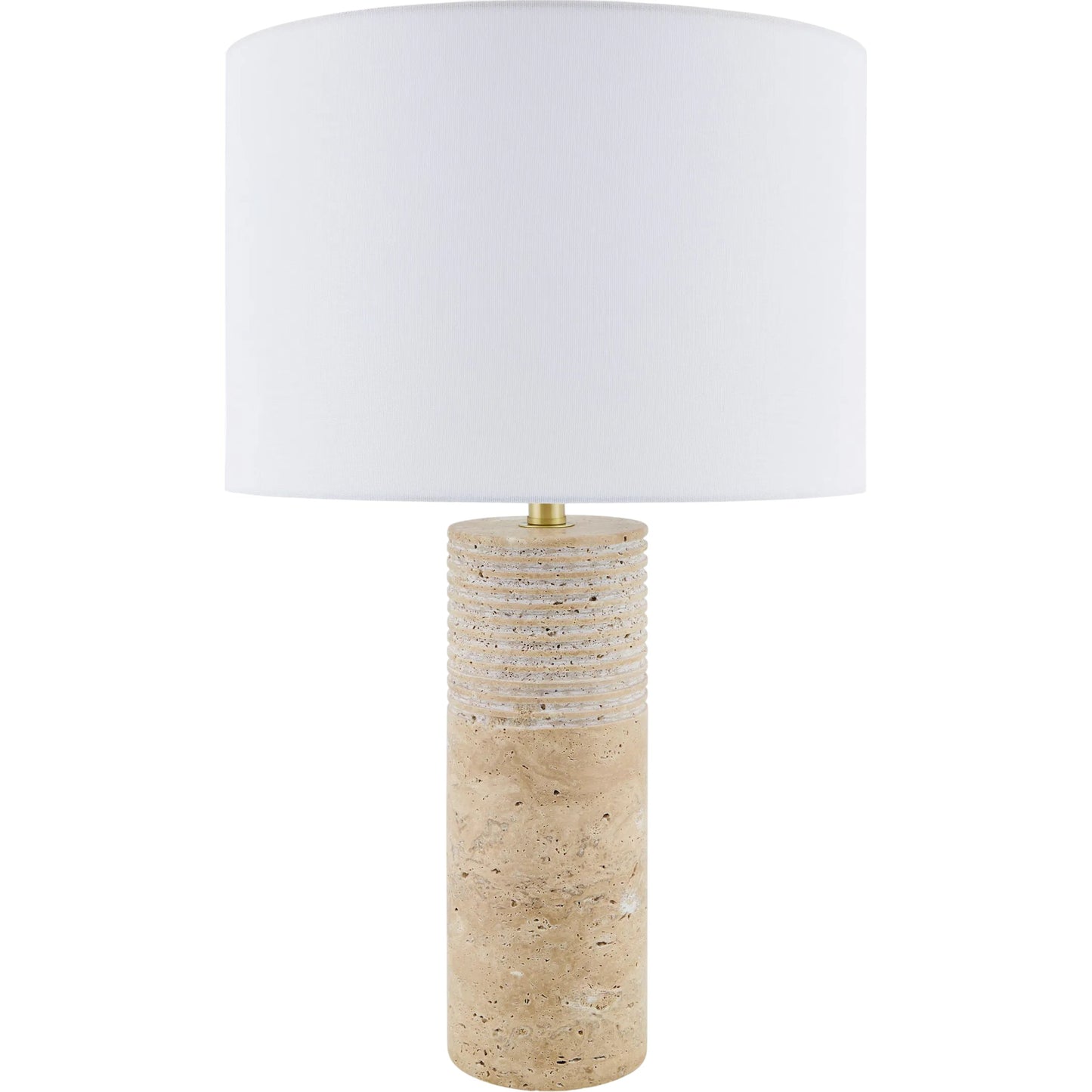 001 SI-2258939 | Primary Silo | Taboye Accent Table Lamp by Surya in brown. Made from iron, linen, polyester in a transitional style.