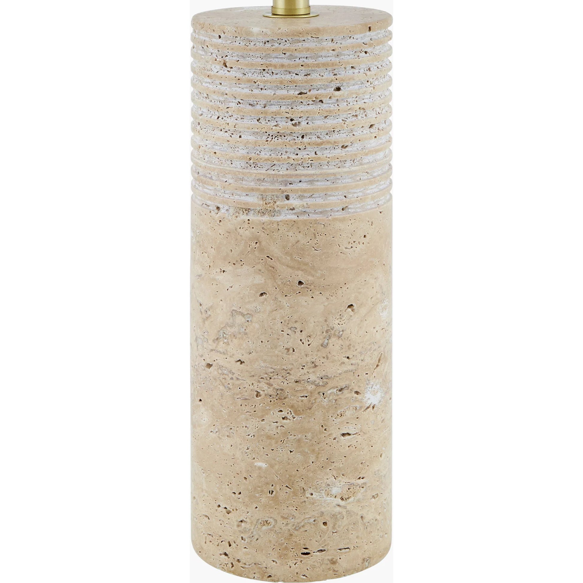 Taboye Accent Table Lamp by Surya in brown. Made from iron, linen, polyester in a transitional style.