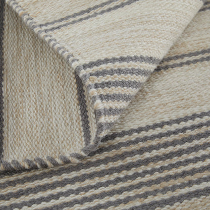 Duprine Transitional Stripes Rug - 0560F by Feizy. Made from unique in a unique style.