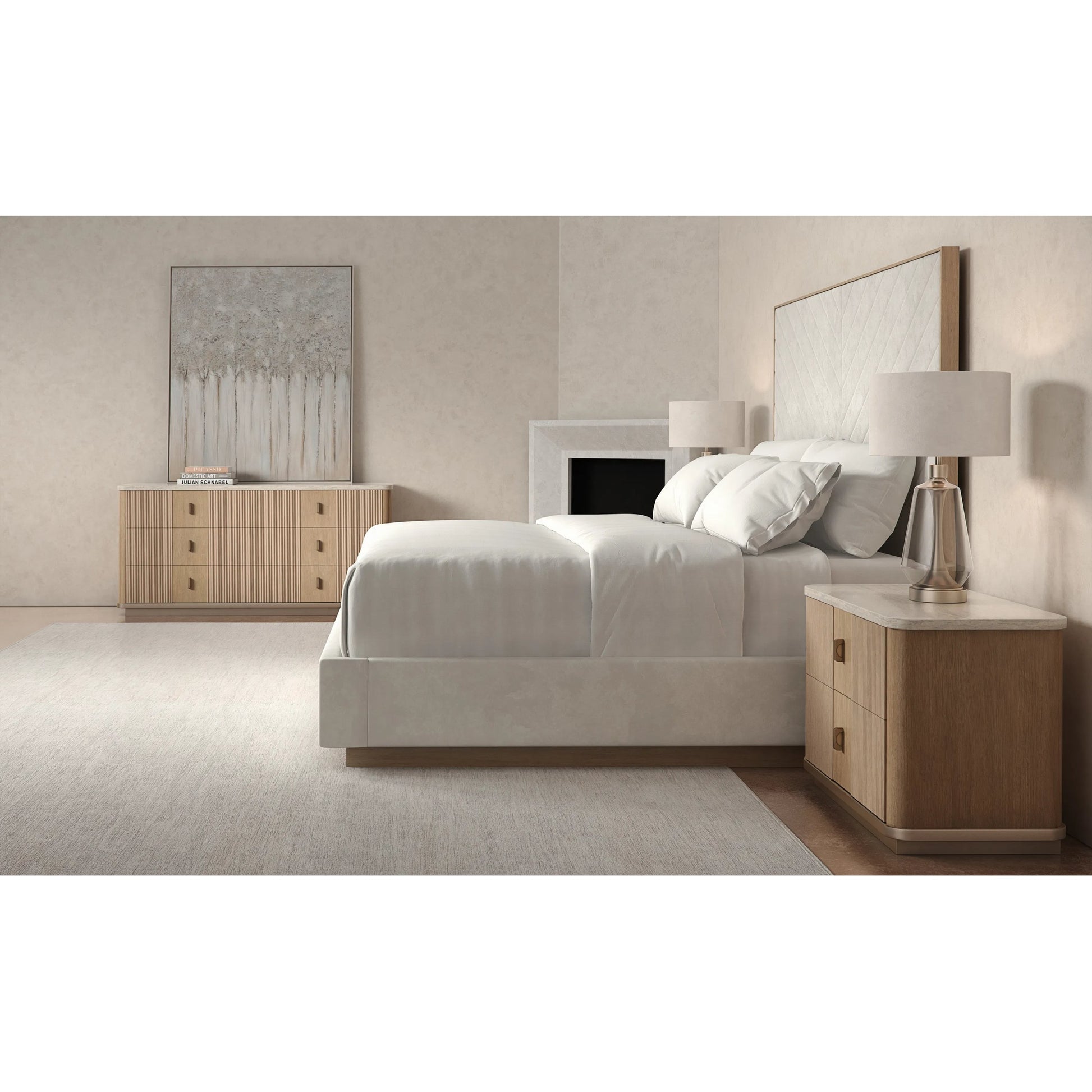 Meet U In the Middle Bed by Caracole. Made from ash in a modern style.