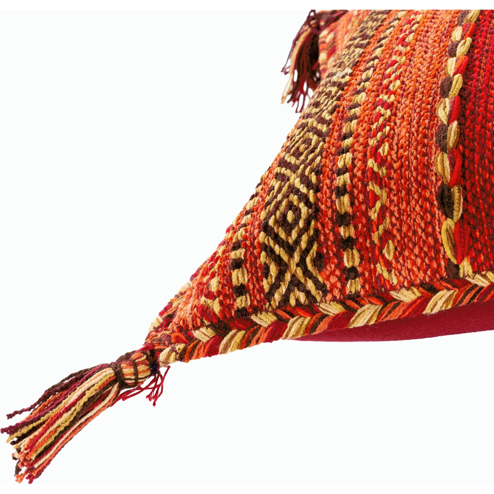 Trenza Pillow - 6448 by Surya. Made from unique in a rustic style.