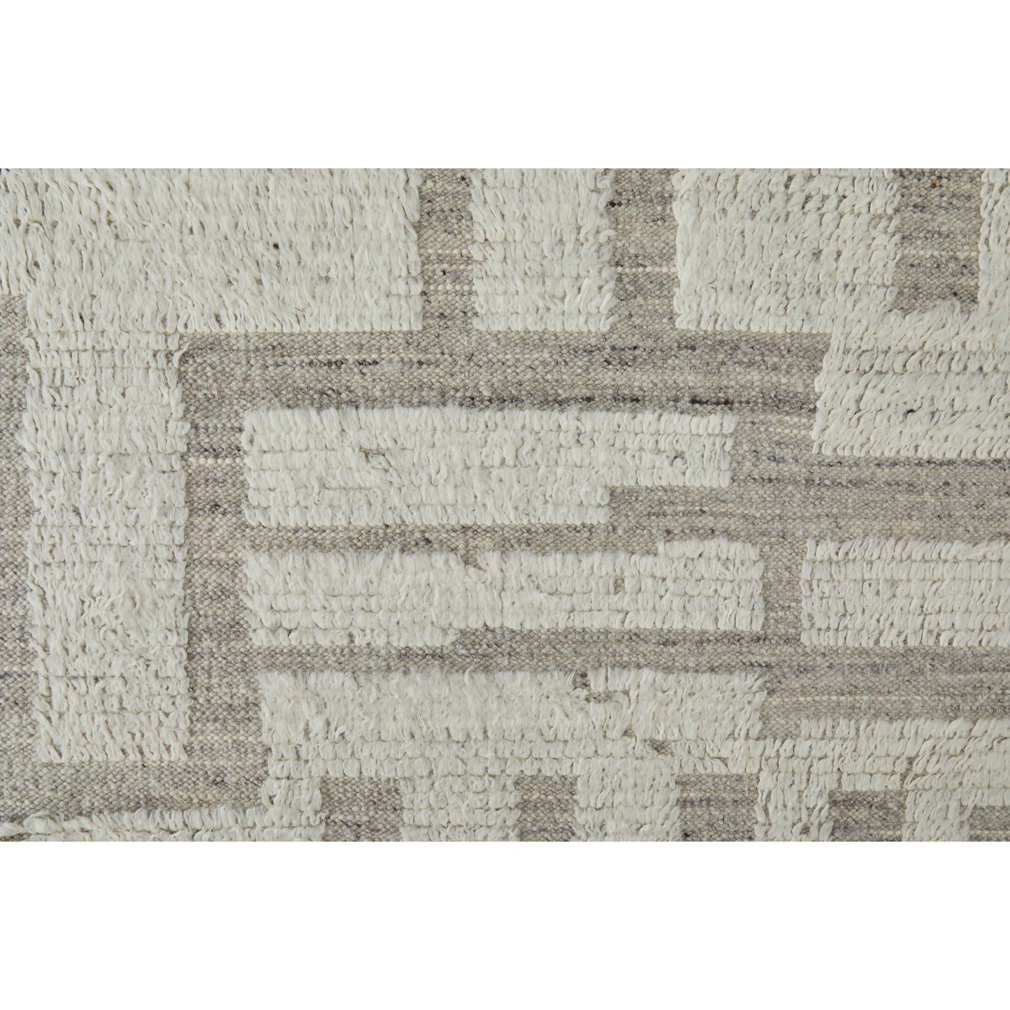 002 SI-2005513,SI-2005514,SI-2005517 | Closeup | Ashby Transitional Geometric Rug - 8909F by Feizy in gray, ivory. Made from wool in a unique style.